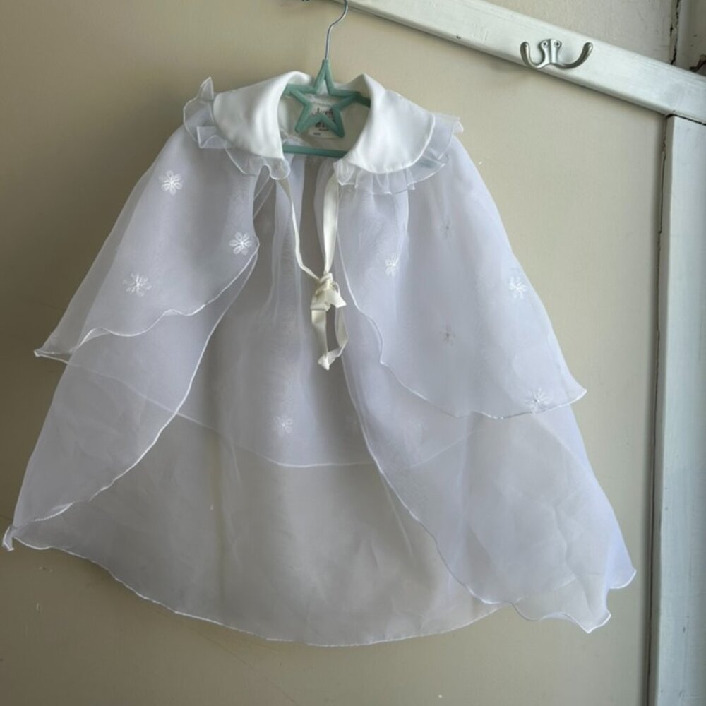 🤍✨ Vintage Angelina Christening / Baptism Cape – Made in Canada ✨🤍